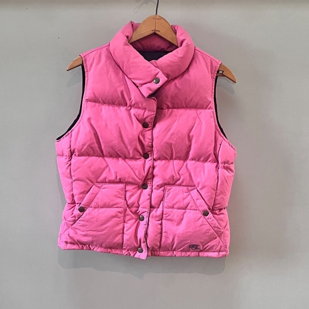 Ralph Lauren Polo Jeans‎ Reversible Down Puffer Vest- Size M
